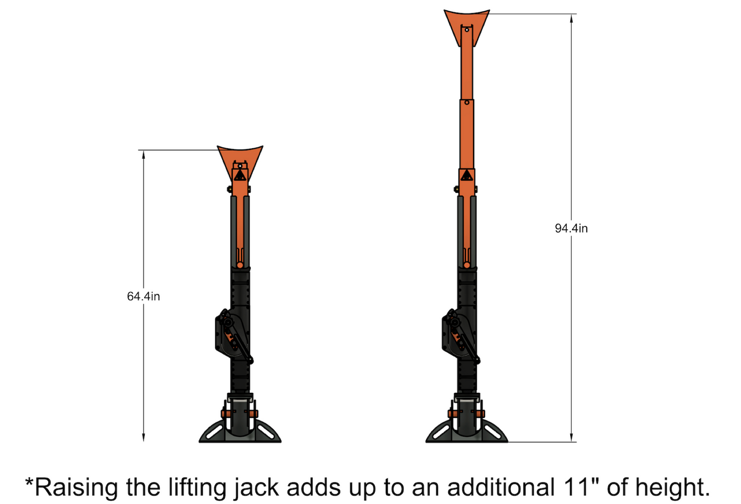 5 Ton Emergency Tree Jack – Heavy Duty Tree Lifting Tool for Arborists & Storm Cleanup